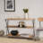 CONSOLE TABLE,Entry table,Hoyer table with 3 shelves