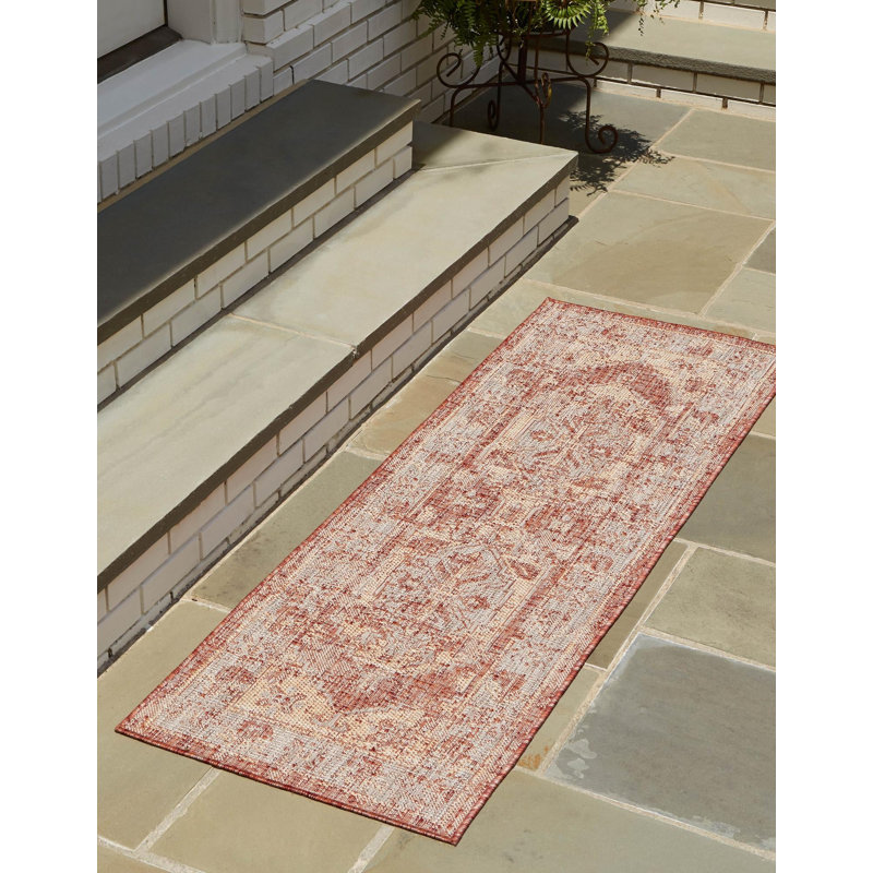 Susan Oriental Indoor / Outdoor Rug, Runner 2' x 7'10"