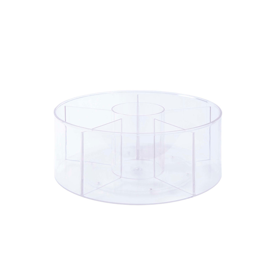 Wayfair Basics® Aldora 6-Compartment 360 Degree Rotating Countertop Organizer Storage Wayfair Basics®