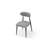 Estefanita Fabric Upholstered Metal Dining Chair-1172259040-1143784124