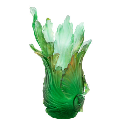 Borneo Handmade Crystal Table Vase