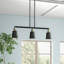 Luminaire suspendu linéaire à 3 lumières pour îlot de cuisine Lavender Hill-32985725-32985733-71741073
