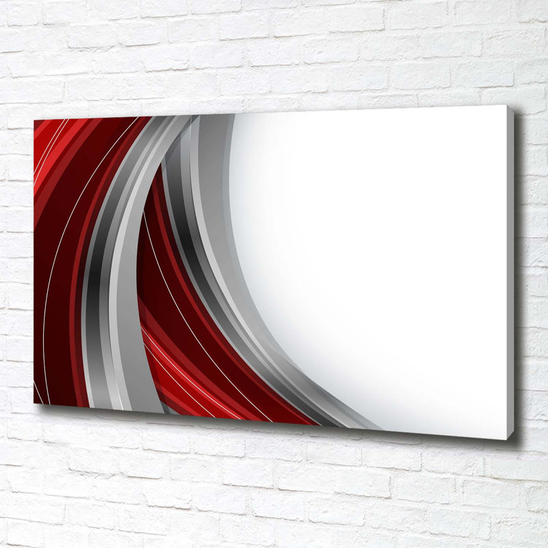 Waves Background - Wrapped Canvas Print