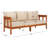 Stefanus 5 Piece Patio Conversation Set