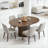 Versatile Extendable Dining Table with Hidden Storage