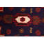Tapis décoratif en laine noué à la main de conception unique 3 pi 3 po x 4 pi 11 po New Age