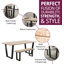 Antigua 4 - Person Dining Set