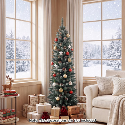 Arbre de Noël vert pin artificiel en cachemire