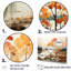 Doré doré d'un chêne I sur impression sur toile-97042988-97042979