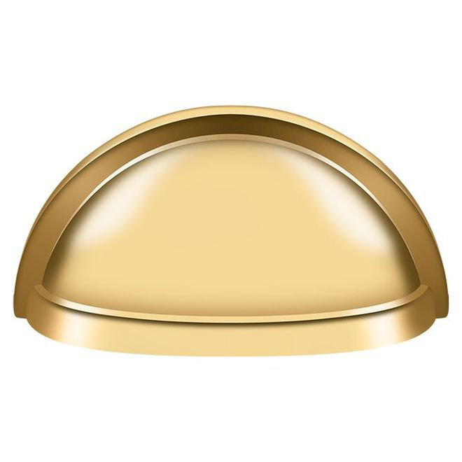 1 Center to Center Bar Pull, PVD Polished Brass