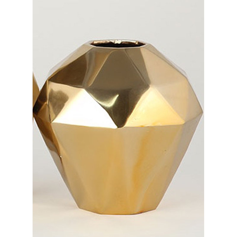 Ortholf Handmade Stainless Steel Table Vase