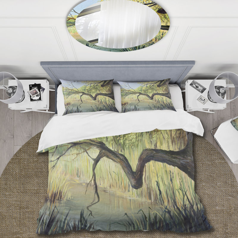 Ensemble de housse de couette The Lake of Silence - Lake House - Microfibre de polyester