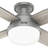 Dempsey Low Profile 44" 4 - Blade Indoor Flush Mount Small Room Ceiling Fan with Lights and Remote-71202503