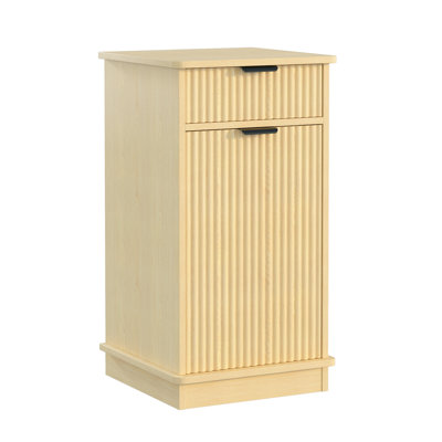 Armoire pour panier à linge inclinable avec tiroir, panier de rangement pour la salle de bain