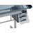 Couto Adjustable Height Glass Steel Drafting Table-2029609662
