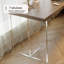 70.87"Light walnut L-Shaped Solid Wood desk-108961432