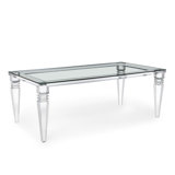 Savannah Glass Dining Table