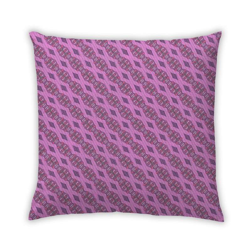 Coussin Kailanny, Jaune, Synthétique