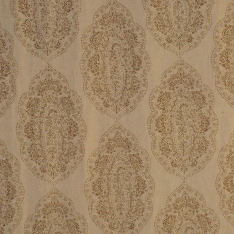 Tissu damassé Luxe, Brun