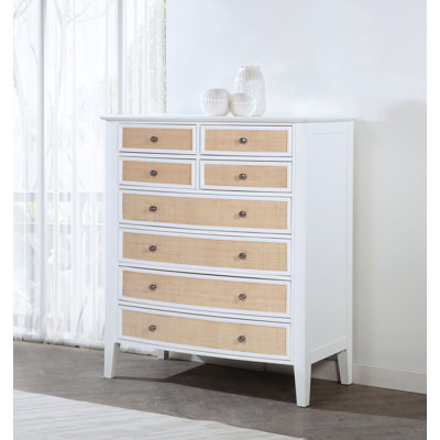 8-Drawer Chest Of Drawers White