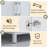 Lewey 36 " W Free Standing Wall Mounted Single Double With Ceramic Top-258465309