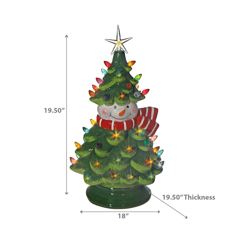 Arbre de Noël à DEL en céramique