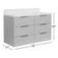 Ensemble de meuble-lavabo simple mural 42 po Mitchell-1192633667-1192633668