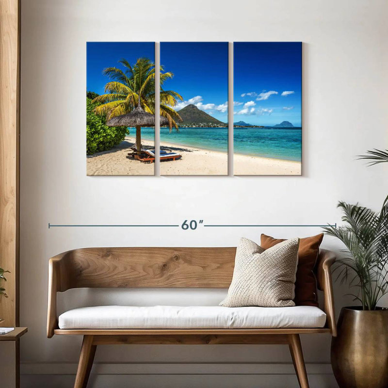 Gillard Mauritius Beach Loungers, 28" H x 45" W
