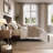 Amandah Low Profile Solid Wood Panel Bed-1063239665-1063239664