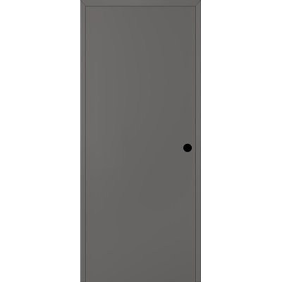 Optima DIY-FRIENDLY  Right Hand Inswing Loire Ash Manufactured Wood Composite Single Prehung Standard Door 2
