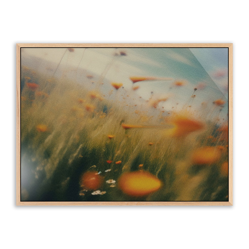 Prairie I Print by Coup D'Esprit, 24" H x 32" W x 2" D, Light Brown