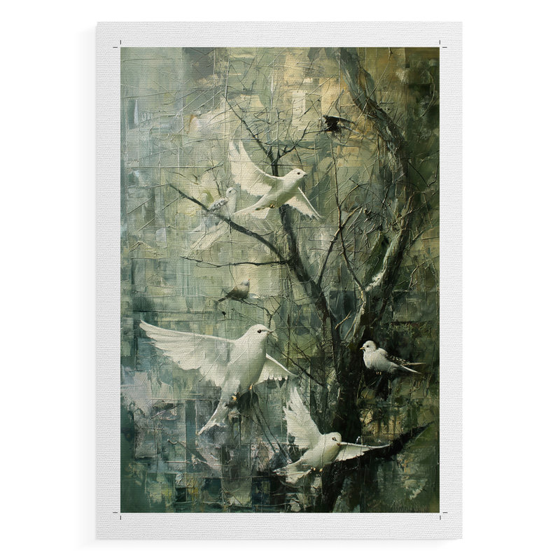ANIMAUX, série LXVI - Impression sur toile seulement - NON CADRE, H 18 po x l 12 po