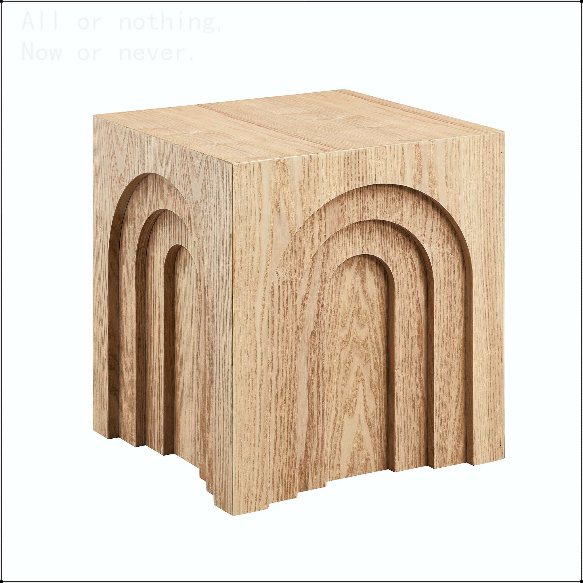 Latitude Run® Square MDF Side Table for Small Spaces - Wayfair Canada