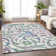 Premium Machine Washable Prisco White Rug