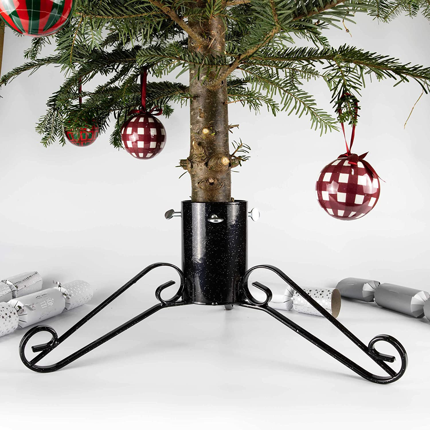 Bosmere Traditional Metal Christmas Tree Stand 4