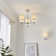 Matilda Fabric Semi Flush Mount