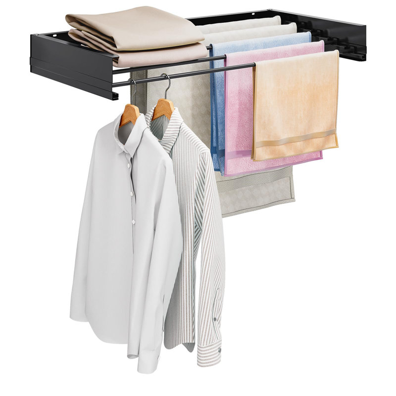 Metal Foldable Wall-Mounted Drying Rack