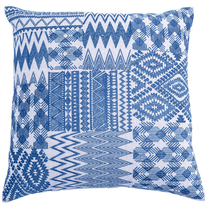 Housse de coussin Arya, Marine