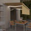 Dakota Fields 500cm W x 300cm D Fabric Cover Retractable Patio Awning-1742382507