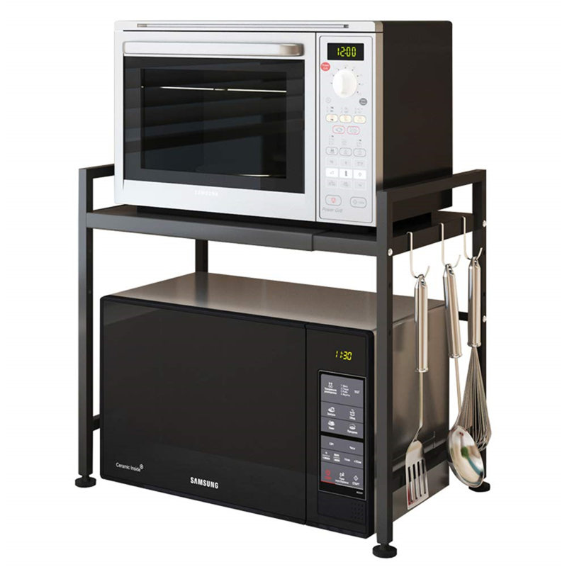 Naisaiah Steel Baker's Rack with Microwave Compatibility