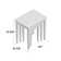 Cales Solid Wood Top Nesting Tables