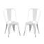 Chaises de bar modernes pour salle à manger en métal ultrabrillant-735741437-735741436