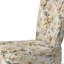 Chaise d'appoint blanche rembourrée Cottage
