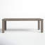 Pascaline 90'' Aluminum Outdoor Dining Table