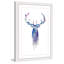 Moose Paint - Single Picture Frame Print-1731517503