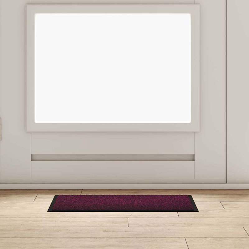 Non-Slip Doormat, Bordeaux, 40cm W x 60cm L