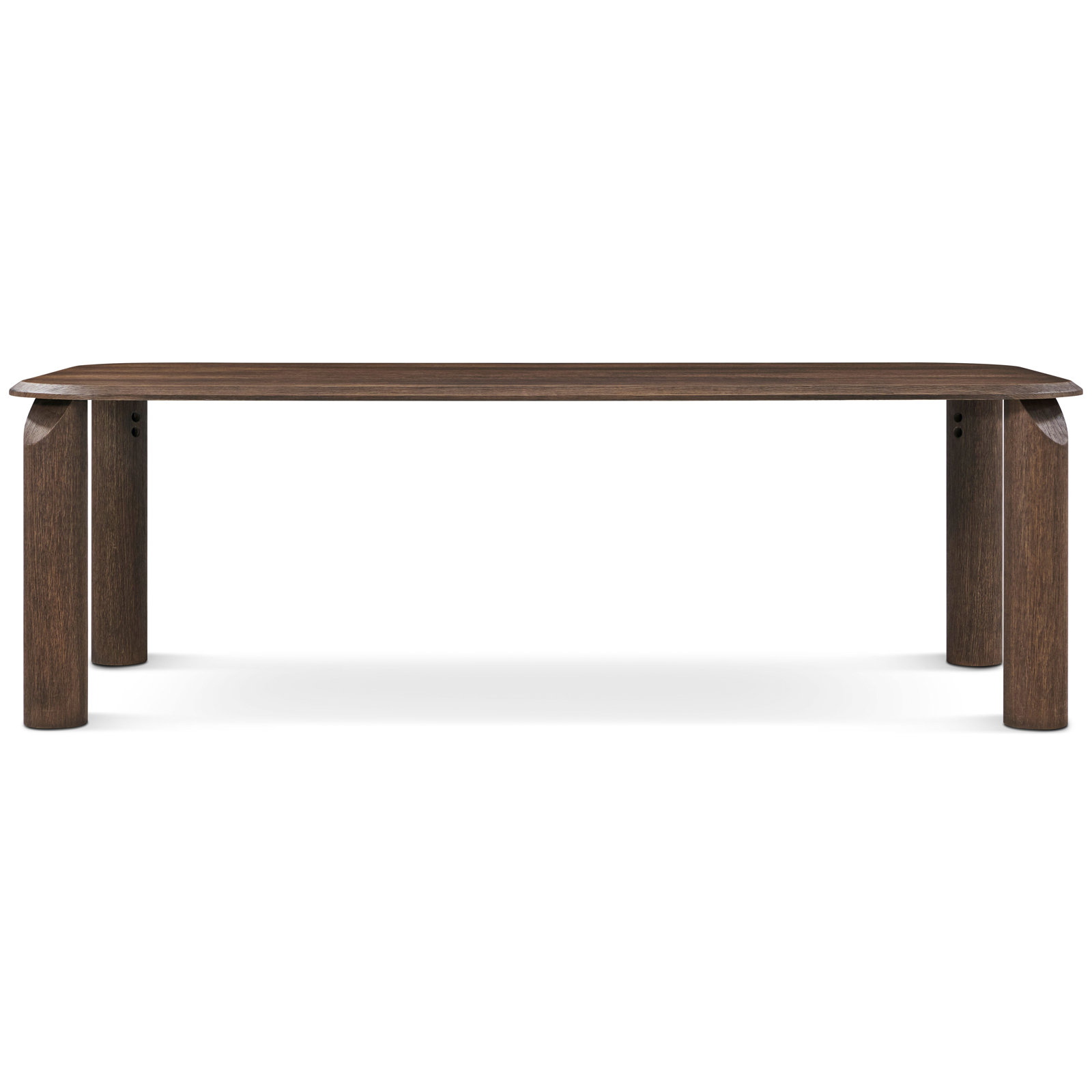 Dining Table, 30" H x 94.49" L x 41.34" W, Brown