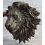 Grande figurine murale buste tête de lion