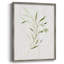 «Windblown Leaves II», reproduction encadrée - bois massif 47465-244319228