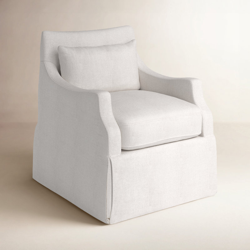Margaux Swivel Armchair, Paxton Sand